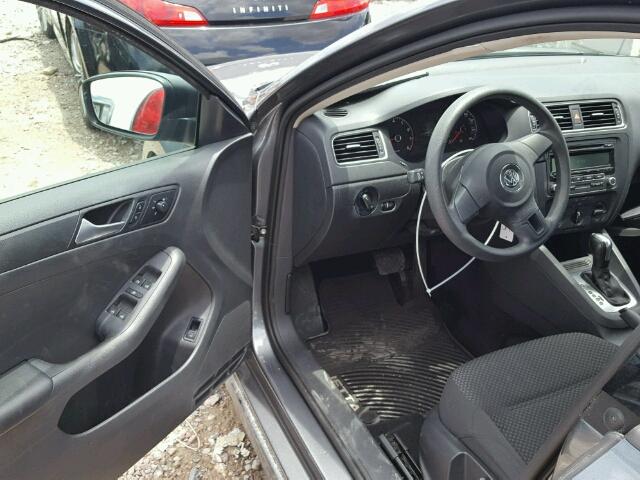 3VW2K7AJ3EM235898 - 2014 VOLKSWAGEN JETTA BASE 灰色 照片 9
