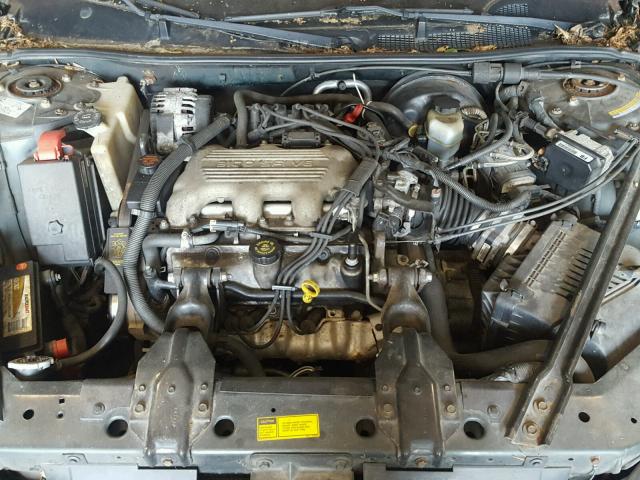 1G2WJ52M7XF207405 - 1999 PONTIAC GRAND PRIX GREEN photo 7