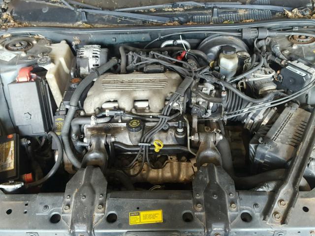 1G2WJ52M7XF207405 - 1999 PONTIAC GRAND PRIX GREEN photo 9