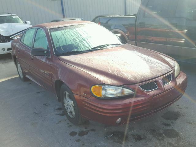 1G2NF52E5YC517464 - 2000 PONTIAC GRAND AM S RED photo 1