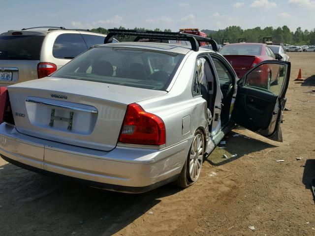 YV1TS592861444748 - 2006 VOLVO S80 2.5T SILVER photo 4