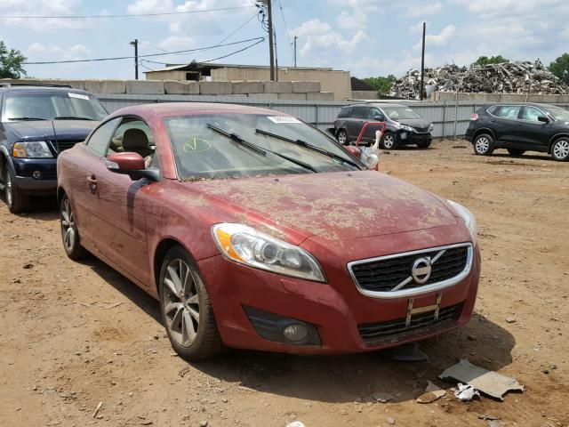 YV1672MCXCJ130186 - 2012 VOLVO C70 T5 RED photo 1