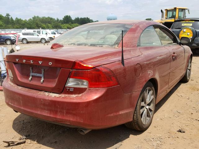 YV1672MCXCJ130186 - 2012 VOLVO C70 T5 RED photo 4