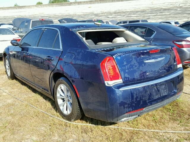 2C3CCAAG7FH930119 - 2015 CHRYSLER 300 BLUE photo 3