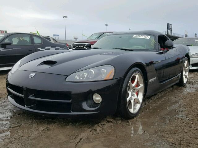 1B3JZ69Z96V101369 - 2006 DODGE VIPER SRT- BLACK photo 2