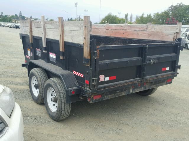 16VDX1022F4093498 - 2015 BIGT TRAILER BLACK photo 3