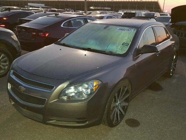 1G1ZA5EU8CF297607 - 2012 CHEVROLET MALIBU LS 灰色 照片 2