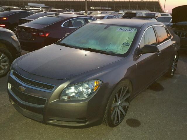 1G1ZA5EU8CF297607 - 2012 CHEVROLET MALIBU LS GRAY photo 2