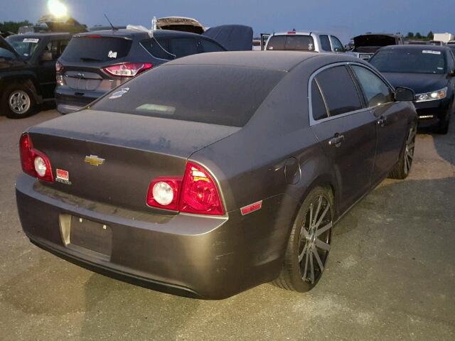 1G1ZA5EU8CF297607 - 2012 CHEVROLET MALIBU LS 灰色 照片 4