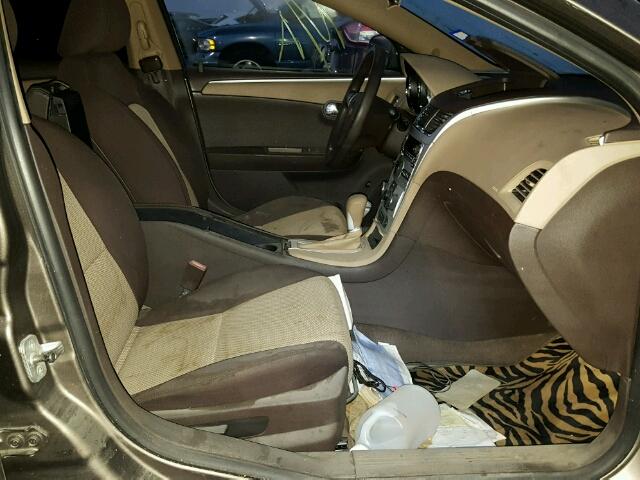 1G1ZA5EU8CF297607 - 2012 CHEVROLET MALIBU LS 灰色 照片 5