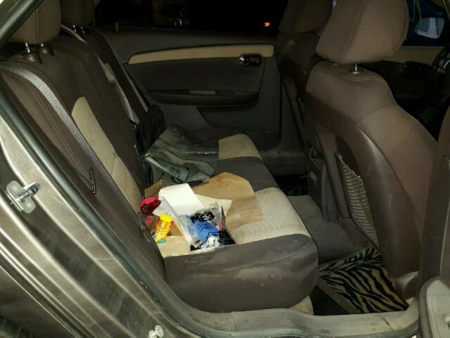 1G1ZA5EU8CF297607 - 2012 CHEVROLET MALIBU LS 灰色 照片 6