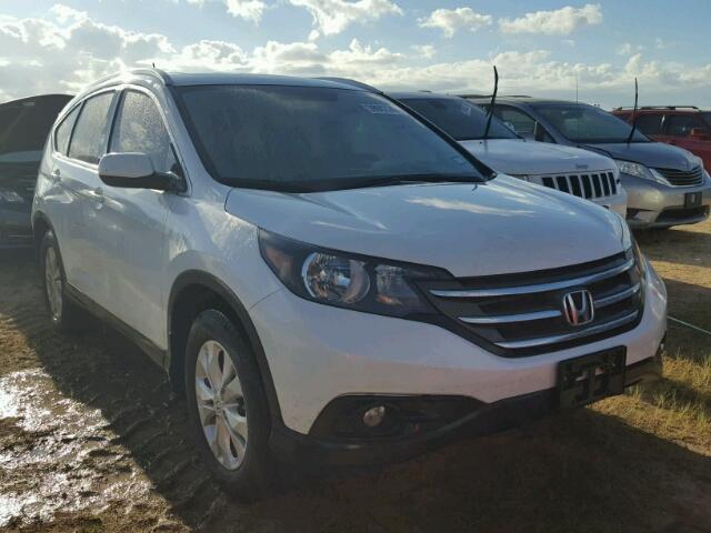 5J6RM3H72EL010690 - 2014 HONDA CR-V WHITE photo 1