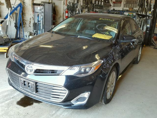 4T1BK1EB6EU102546 - 2014 TOYOTA AVALON BAS BLACK photo 2