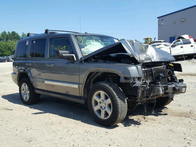 1J8HG58218C175586 - 2008 JEEP COMMANDER GRAY photo 1