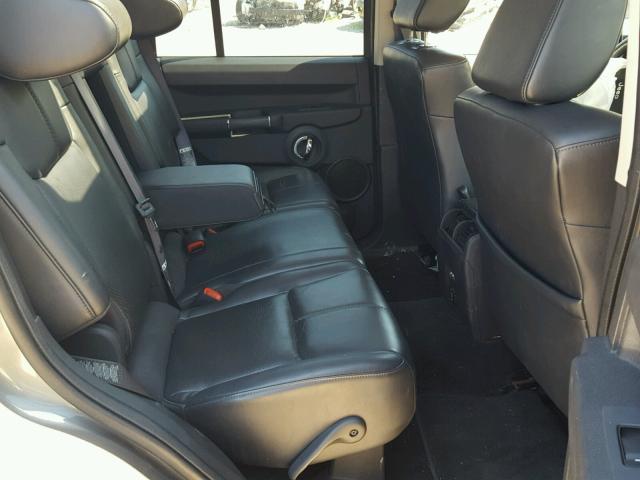 1J8HG58218C175586 - 2008 JEEP COMMANDER GRAY photo 6