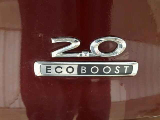 5LMCJ3C9XGUJ19661 - 2016 LINCOLN MKC 栗色 照片 9