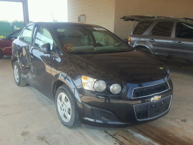 1G1JA5SH0F4131957 - 2015 CHEVROLET SONIC LS BLACK photo 1