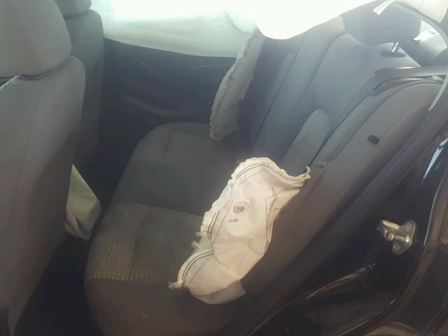 1G1JA5SH0F4131957 - 2015 CHEVROLET SONIC LS BLACK photo 6