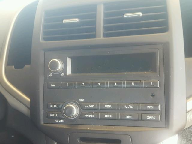 1G1JA5SH0F4131957 - 2015 CHEVROLET SONIC LS BLACK photo 9