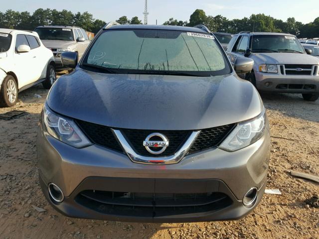 JN1BJ1CP2HW006706 - 2017 NISSAN ROGUE SPOR GRAY photo 9