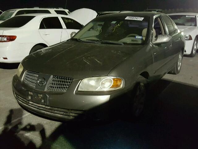 3N1CB51D34L845653 - 2004 NISSAN SENTRA GRAY photo 2