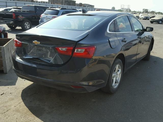 1G1ZB5ST3HF187404 - 2017 CHEVROLET MALIBU LS CHARCOAL photo 4