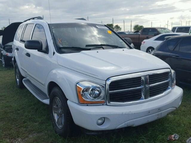 1D4HD58D24F176016 - 2004 DODGE DURANGO LI WHITE photo 1