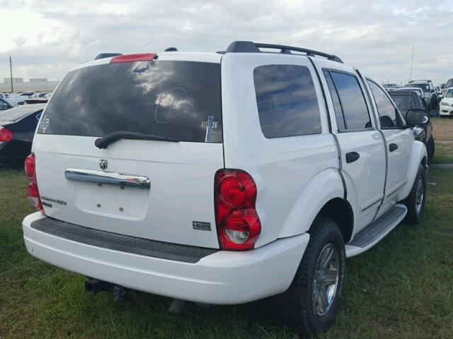 1D4HD58D24F176016 - 2004 DODGE DURANGO LI WHITE photo 4