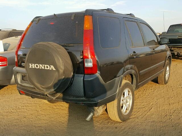 JHLRD77852C045892 - 2002 HONDA CR-V EX BLACK photo 4