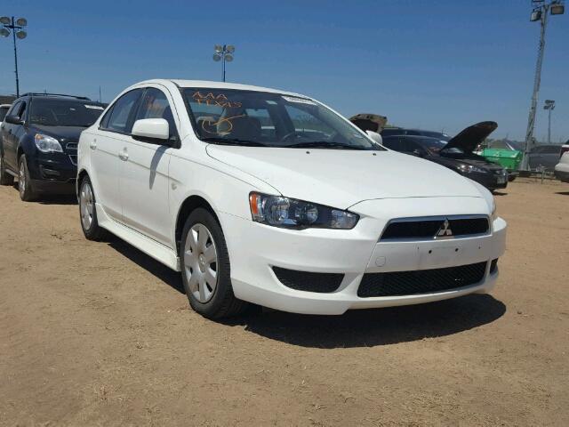 JA32U2FU3BU044135 - 2011 MITSUBISHI LANCER WHITE photo 1