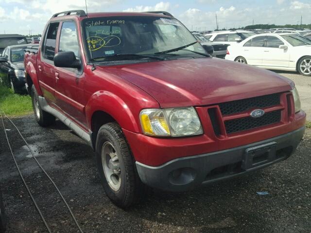 1FMZU67K44UC08835 - 2004 FORD EXPLORER S RED photo 1