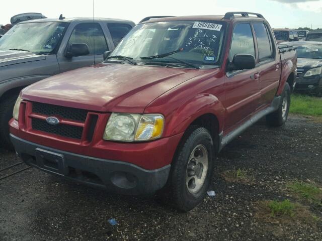 1FMZU67K44UC08835 - 2004 FORD EXPLORER S RED photo 2