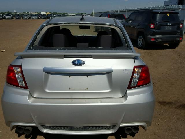 JF1GV7F63BG509486 - 2011 SUBARU IMPREZA WR SILVER photo 9