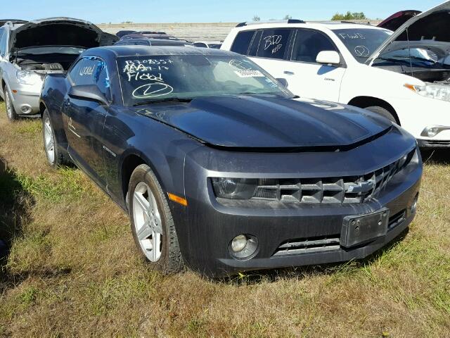 2G1FB1EV2A9151078 - 2010 CHEVROLET CAMARO LT GRAY photo 1