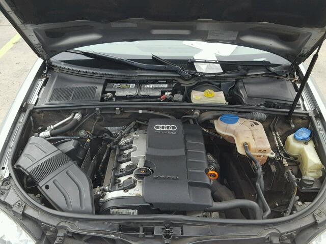 WAUAF68E25A442492 - 2005 AUDI A4 2.0T SILVER photo 7