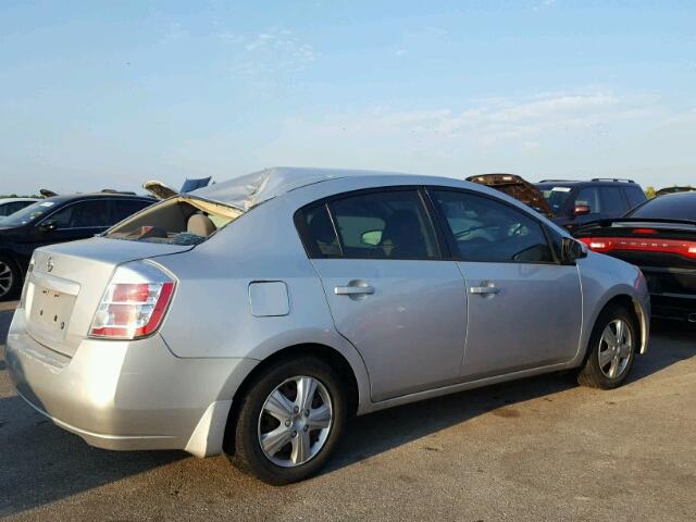 3N1AB61E49L623121 - 2009 NISSAN SENTRA 2.0 GRAY photo 4