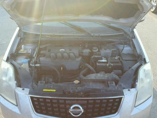 3N1AB61E49L623121 - 2009 NISSAN SENTRA 2.0 GRAY photo 7