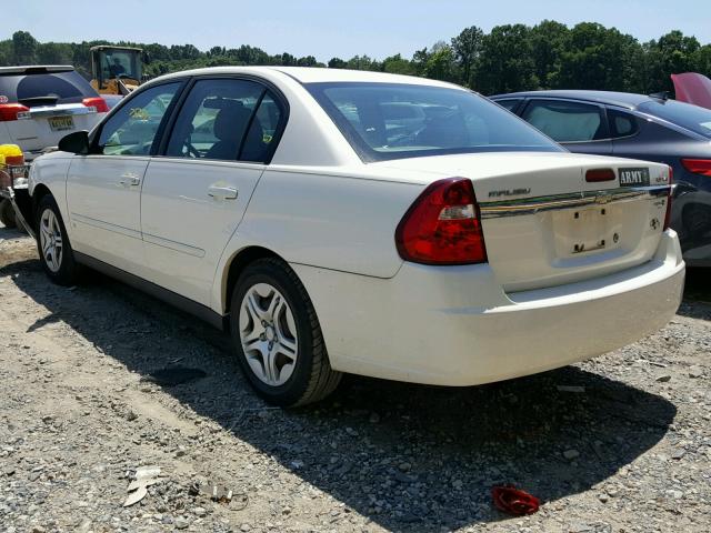1G1ZS58N28F147288 - 2008 CHEVROLET MALIBU LS WHITE photo 3