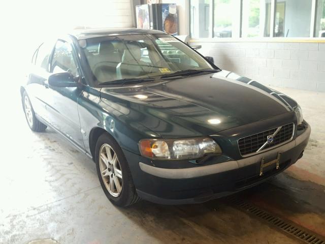 YV1RS58D212039968 - 2001 VOLVO S60 2.4T GREEN photo 1
