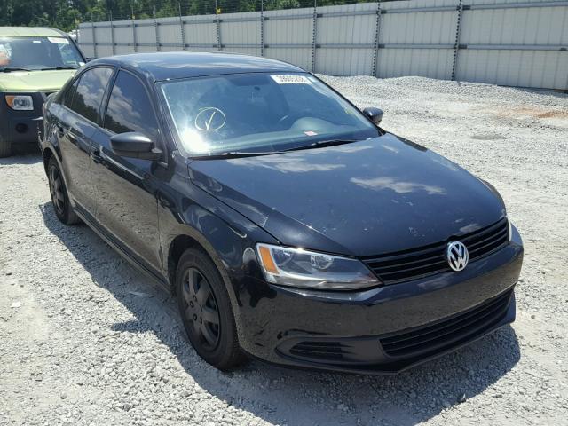 3VW2K7AJXEM379156 - 2014 VOLKSWAGEN JETTA BASE 黑色 照片 1