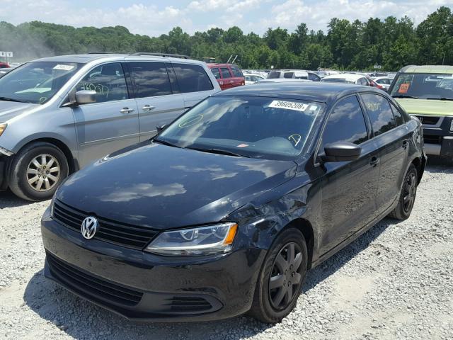 3VW2K7AJXEM379156 - 2014 VOLKSWAGEN JETTA BASE 黑色 照片 2