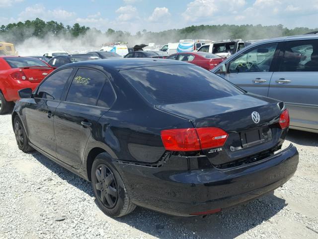 3VW2K7AJXEM379156 - 2014 VOLKSWAGEN JETTA BASE 黑色 照片 3