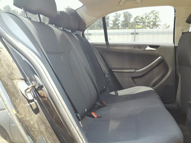 3VW2K7AJXEM379156 - 2014 VOLKSWAGEN JETTA BASE 黑色 照片 6