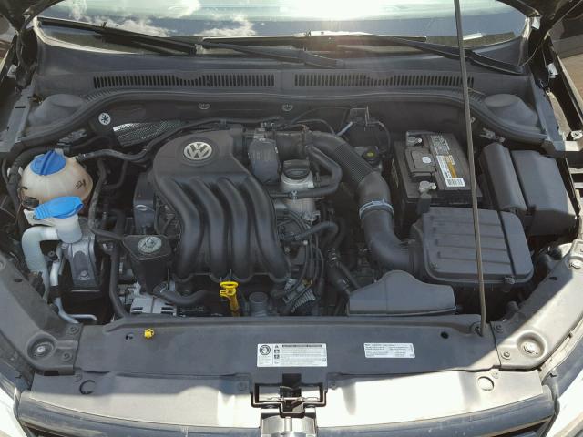 3VW2K7AJXEM379156 - 2014 VOLKSWAGEN JETTA BASE 黑色 照片 7