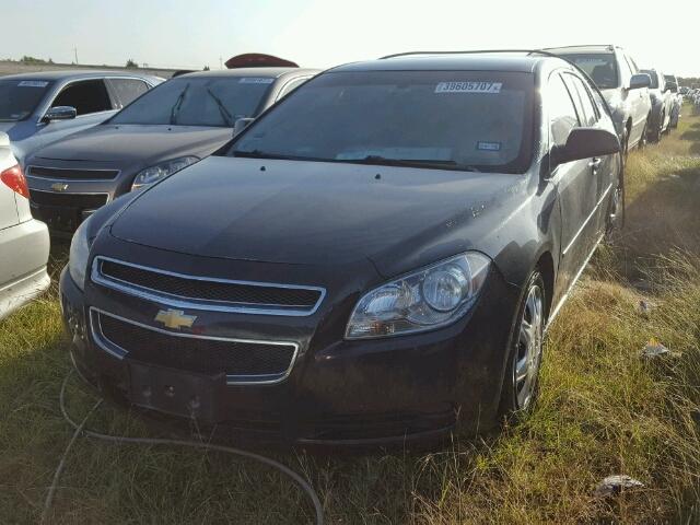 1G1ZA5E01CF389090 - 2012 CHEVROLET MALIBU BLACK photo 2