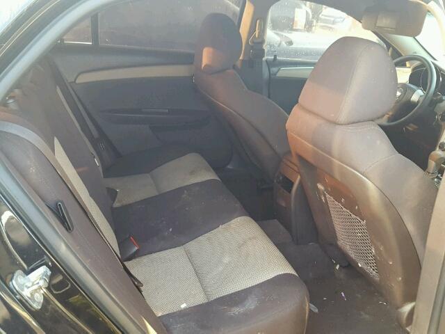 1G1ZA5E01CF389090 - 2012 CHEVROLET MALIBU შავი ფოტო 6