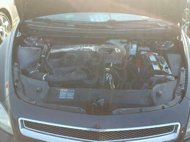1G1ZA5E01CF389090 - 2012 CHEVROLET MALIBU შავი ფოტო 7
