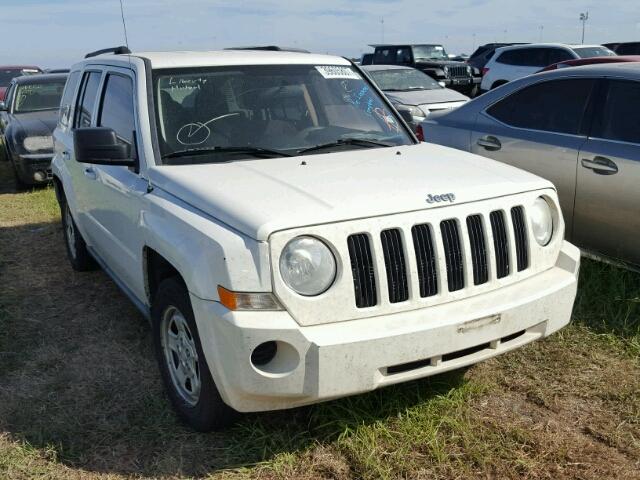 1J4NT2GAXAD506799 - 2010 JEEP PATRIOT SP WHITE photo 1