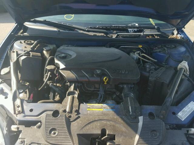 2G1WB58K669385529 - 2006 CHEVROLET IMPALA LS BLUE photo 7