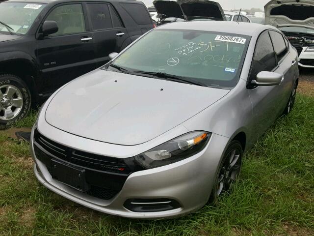 1C3CDFAA6GD653001 - 2016 DODGE DART SE SILVER photo 2